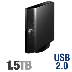 Seagate FreeAgent Xtreme Black Hard Drive - 1.5TB, 3.5