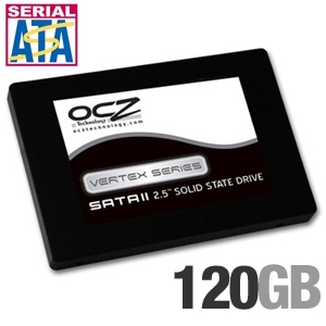 OCZ Vertex Series 120GB Solid State Drive OCZSSD2-1VTX120G - 2.5