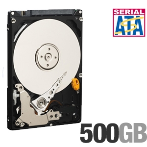 Western Digital Scorpio WD5000BEVT Mobile Hard Drive - 500GB, 2.5